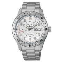 SEIKO 5 SPORTS HDB007J Men's Watch, Field Series, Mechanical Automatic with Manual Winding, Made in Japan, 10 ATM Water Resistant white
