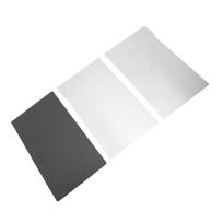 2 Pcs 3D Printer LCD Build Plate Suitable for Photon Mono 4 163x90mm Flexible Build Plate with Soft Magnetic Base