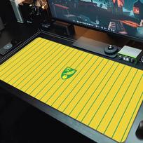 Norwich City Football Club Mouse Pad Large Gaming Table Cushion Non-slip Laptop Tablet Big Mousepad XXL Mat Mini PC Playmat With Lock edge_xia 30cmx60cm(11.8x23.6inch)