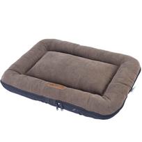 Soft Dog Bed Mattress Mat Crate Kennel Pad Washable Cloth Anti-Slip Bottom  Indoor Outdoor For Large Medium Small Dogs Cats 48X35CM ruda