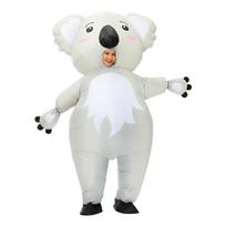 Suaugusiųjų pripučiamas gyvūno kostiumas Anime suknelė Kostiumas Karnavalo Purimo Helovino vakarėlio Cosplay kostiumai vyrui moteriai As shown white