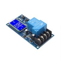 DC 6-60v 30A Akumuliatoriaus įkrovimo valdymo modulis Apsauginė plokštė Įkroviklis Laikmatis LCD ekranas XY-L30A