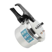 Pressure Cooker Multi Purpose Aluminum Safety Valves with Steaming Plate Household Stovetop Pressure Canner for black