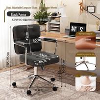Comfortable Retro Swivel Chair for Home, Office, or Bedroom