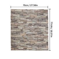 1/5/10 vnt 70 * 77 cm Tapetai Lipni 3D miegamojo dekoravimo siena Neperšlampama Drėgmei atspari minkšto paketo tapetai 5pcs 70*77cm kava