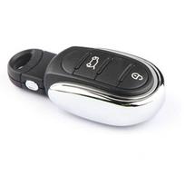 Metalinis automobilio rakto korpuso dangtelis, skirtas Mini Cooper F54 F55 F56 F57 F60 JCW Clubman Countryman Sliver gray