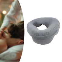 Massage Face Pillow Memory Foam Bed Cradle Washable Cover Beauty Cushion for SPA Salon black