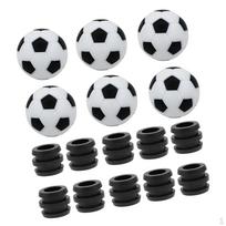 Foosball Ball Replacement Table Soccer Balls Rod Parts white