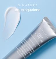 Pagaminta Korėjoje S.NATURE Aqua Squalane drėkinamasis kremas white