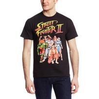 FREEZE Mens Street Figher Street Fighter Group T-Shirt XL juoda