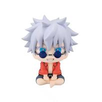 Genuine MegaHouse Jujutsu Kaisen Gojo Satoru Geto Suguru Q Version 10 cm Action Figure Collectible Toys gray