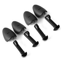 4 vnt. juodas batų tempiklis, reguliuojamas batų formos laikiklis, batų laikiklis, batų fiksatorius, batų priežiūra 4Pcs black