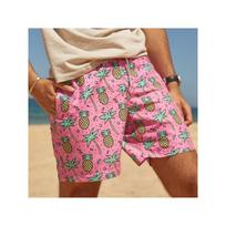 Hawaiian Palm Tree Graphic Beach Shorts 3d Printing Tropical Swim Trunks Men Summer Casual Quick Dry Swim Shorts Bathing Suit 6XL brown