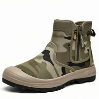 New Model Safety Shoes - Non-slip High-top Single Shoes for Men 45 gray