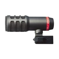 Audio-Technica ATM25 Dynamic Microphone  Hypercardioid  for Bass Drum  Bass Amplifier  Floor Tom  Low-Frequency Instruments  Microphone Pouch