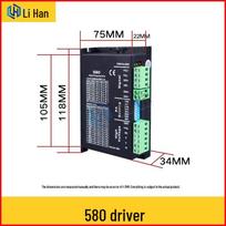 Compatible Leadshine Driver for 580 Stepper, 450B Servo Controller, and 860H Stepper Motor.