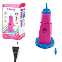 AC 100-240V Elektrinis ilgas strypas Balionų pripūtimo siurblys Nešiojama balionų pripūtimo mašina Magiško baliono siurblys Šventinės vakarėlių reikmenys 1pc pink