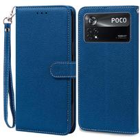 Poco X4 Pro 5G dėklas atverčiamas piniginė knygelė Coque Xiaomi Poco X4 Pro X 4 Pro X4Pro 5G telefono dėklui odinis Coque Fundas apvalkalas POCO X4 Pro 5G black