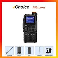 Baofeng Official Store K5 Plus 10-Watt 136-174/220-260/400-480MHz Type-C 2500mAh Battery 999CH EURO