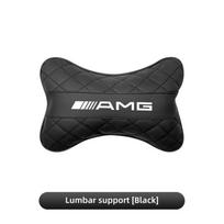 Benz logotipas Galvos atrama Automobilio sėdynės Kaklo pagalvėlė Benz AMG W212 Sprinter W168 GLC W176 W124 W222 CLS GLS GLK GLE A180 W210 W108 ED1 black