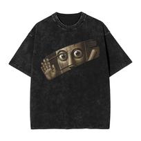 There Is Motion At Your Front Tung Tung Tung Sahur Money T Shirt Male Streetwear Cotton Tshirts Summer O Neck Trendy Cool Tees 2XL black