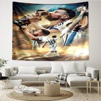 Messi Football Celebration Tapestry Hanging for Bedroom,Livingroom, Playroom,Decor Art Room Wall Tapestry Holiday and Birthday Gifts 150cmx200cm