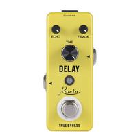 Mini Pure Analog Delay Guitar Effect Pedal True Bypass Aluminum Alloy Body yellow