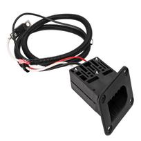 36V Powerwise Charger Receptacle 73063 G01 Anti Aging Replacement for EZGO Medalist TXT Cart black