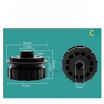 1PC Universal for Gree/Panasonic/Chigo/Midea Air Conditioner Fan Wheel Bushing Roller Rubber Ring Bearing Housing