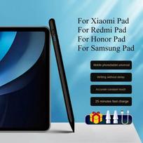 For Xiaomi Pad 6 Stylus Pen for Samsung Pad Without Palm Rejection Tilt for Honor Redmi Pad Pen for All Android Tablet Phone Pe 6 juoda