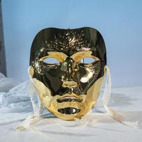 Male Adult Machinery Mask Masquerade Anime Cosplay Pros Simple Ancient Style Face Mask  Carnival Style E