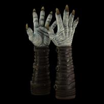 Helovino Zombio Smegenų Latekso Kaukė Siaubo Cosplay Šalies Kostiumas Dark-themed Gloves 42x17cm