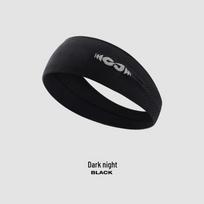 Unisex Antiperspirant Breathable Quick-Dry Fitness Headband XTJ138 - Ideal for Running, Yoga, and Sweat Absorption black