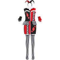 M-XL Halloween costume circus clown show uniform suit cosplay masquerade costume average code black