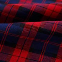 Britiško stiliaus škotiško languoto audinio (gingham twill) mokyklos uniformoms ir sijonams.