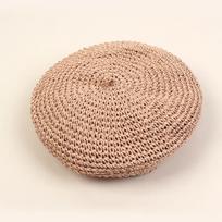 Universalus chemijos Rattan rožinis beretas FREE beige