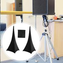 2x DJ šviesos garsiakalbio stovo dangtelis triko laipsnio aprėptis apšvietimo tinklelis skirtas beige