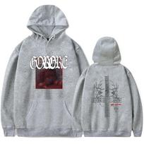 Ken Carson Vintage 90s Hoodie Men and Women Hip-hop Sports Harajuku Pullover Sweatshirt Spring Sweatshirt M gray