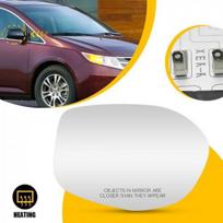 Heated Mirror Glass Passenger With Side Backing for 2014-2017 Honda Odyssey gray