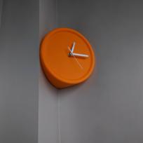Nereikia gręžti Svetainės Paprastas Tylus Sieninis Laikrodis Technologinis Meno Namų Dekoras Sieninis Laikrodis Plastikinis Laikrodis ZE211 (as the picture,20cm)