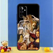 Renaissance art Painting Case For Samsung Galaxy A54 A34 A14 A13 A23 A33 A53 A52 A32 A12 A56 A36 A16 A15 A35 A55 A17 For Samsung A17 brown