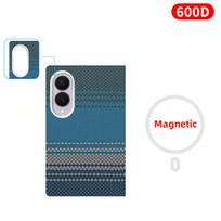 Samsung Galaxy Z Fold 8 platai dėklas Galinės dangtelio rėmelis 600D Aramid anglies pluošto 400D 1500D Rėmelis Kietas korpusas Galinis magnetinis dangtelis Galaxy Z Fold 8 Wide