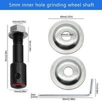1 rinkinys Verpstės adapteris Šlifavimui Poliravimui 5-16 mm Veleno Variklis Stalo šlifuoklis Šlifavimo disko jungiamasis velenas Verpstės adapteris 5mm