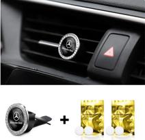 Automobilio oro gaiviklis Interjero kvepalų difuzorius Mercedes Benz W177 W213 W203 W204 GLK CLA GLA Interjero apdailos detalėms YK-CFKXX-BenC QQ78 gray