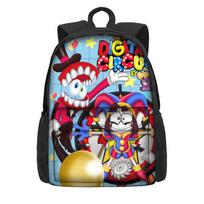 Stylish And Practical The Amazing Digital Circus Backpack For Primary School Students Breathable And Wear-resistant Reduce Burden Protect Spine Style C