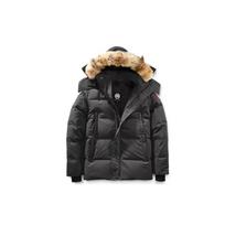 Canada Goose pūkinė striukė Parka Unisex Pilka 3808M-66 XL black