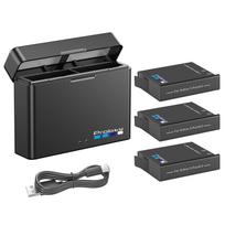 2200mAh Battery for DJI Osmo Action 6/5 Pro Action Camera Batteries And Fast Charger for Osmo 360 Osmo 3 4 5 Pro Accessories