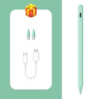 2026 Universal Stylus Pen for Android Tablet Touch Pen for Samsung Galaxy Tab Huawei Lenovo Xiaomi Redmi Pad Tablet Pencil 6 žalia