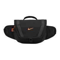 Nike Fabric Fanny Pack Regular Unisex Black Coal Black Dutch Orange (Unisex) Fanny Packs DJ9681 011 one size black