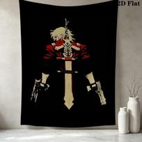 Devil May Cry Wall Tapestry Aesthetic Wall Hanging Printed Fabric Blanket Decorative Tapestries For Bedroom Living Room Home Decor 100cm x 150cm